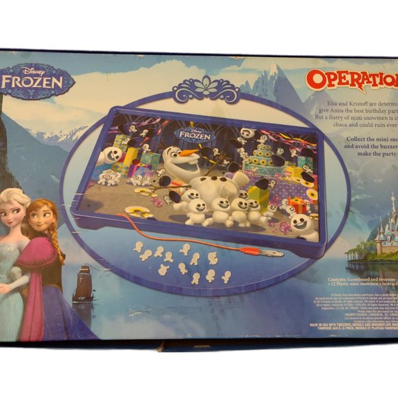OPERATION Disney's FROZEN Edition - Tested and Complete - Hasbro Gaming 2014 - Picture 3 of 6